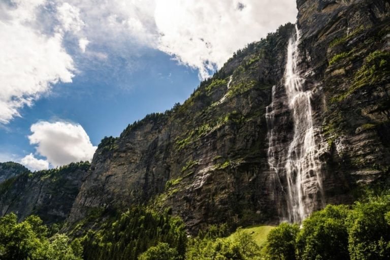 Waterfalls in Switzerland